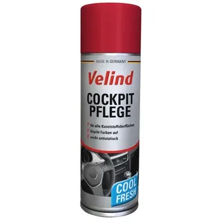 Velind Innenraumpflege 2-in-1 300 ml Cockpitpflege Reinigt und pflegt Kunststoffoberflächen lang anhaltend