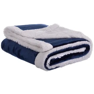 Brandsseller Baby Flanell/Sherpa Kuscheldecke 70 x 100 cm Schmusedecke Kinderdecke