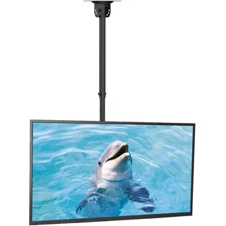 Suptek TV Deckenhalterung Für 26-55 Zoll LCD LED Plasma Flachbildschirme höhenverstellbar Neigungs und Schwenkbewegung MC4602