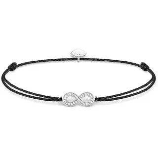 Thomas Sabo Little Secret Infinity Armband Schwarz/Silber  LS003-401-11-L20v Größe 20