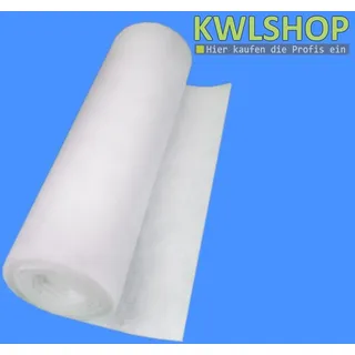 baselines Luftfiltermatte M5 (F5), 1 x 2m, 15mm Filterrolle, Filterflies, Filtermatte