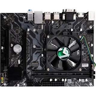 Mainboard Mit Prozessor Und Inklusive CPU Kühler Quad Core Micro-ATX RS232