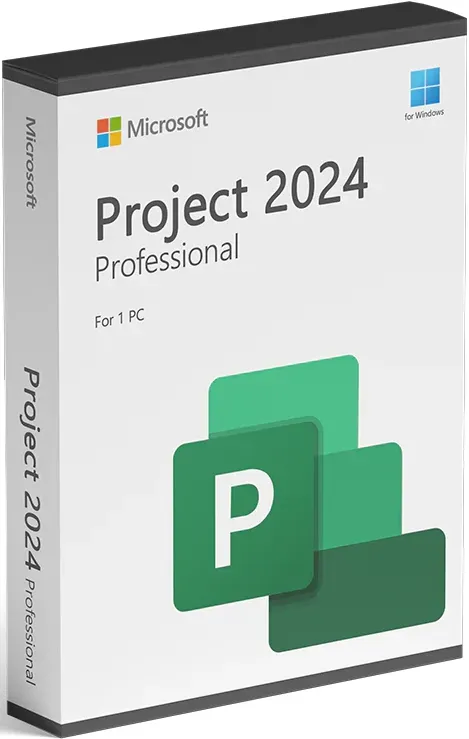 Microsoft Project Professional 2024, Neu, für Windows 10/11