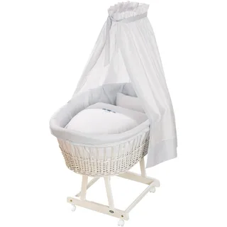 Alvi 411653501 Set für Stubenwagen Birthe "blau Little Animals"