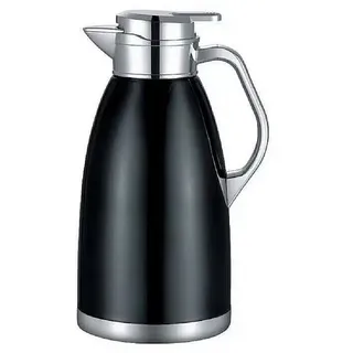 rungassi Thermoskanne Isolierkanne Kaffeekanne 1,8 Liter FLSK 2,3 Schwarz