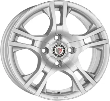 Platin P53 Silver 6x15 ET 45 4/100 Alufelge Silber