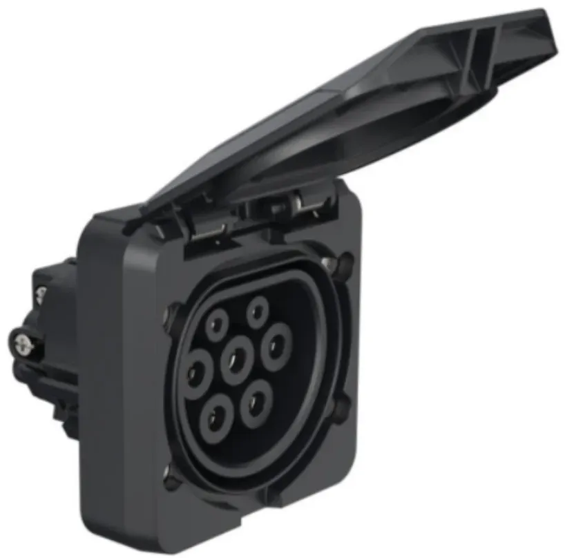 Ladesteckdose Typ 2- für Elektrofahrzeuge IP44/54 PCE E325-foa