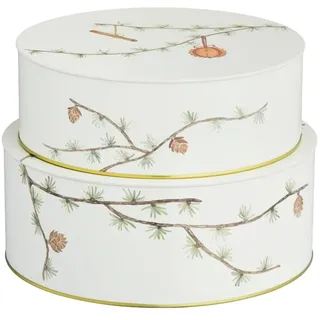 Kähler Hammershøi Christmas Keksdose Ø20/Ø22 2 Stck.