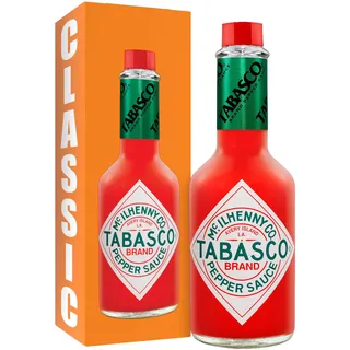Tabasco Pepper Sauce, 1x 350ml, 0,35 l, original, scharfe Chili Sauce, 100% natürlich, Glasflasche