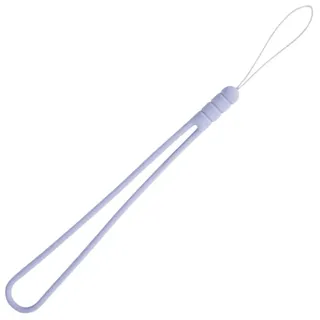 Silikon-Handgelenkband für Handy, Farbband, langlebig, elastisch, für Handy, Schlüsselanhänger, Geldbörse, Mini-Kameras, Badge, MP3, MP4, Hellviolett