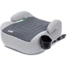 Fillikid Auto-Kindersitzerhöhung Booster i-Size ab 7 Jahre - 12 Jahre (125 cm - 150 cm) mit einklappbarer Isofix-Halterung & Getränkehalter - Dunkelgrau Grau