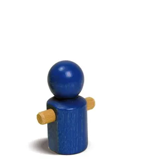 nic spiel+art Multibahn Laufmännchen blau (1613)