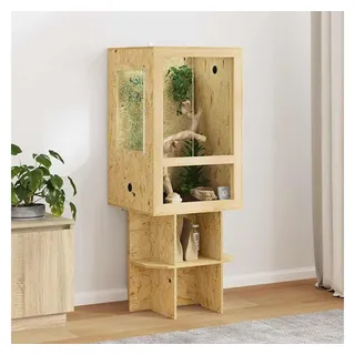vidaXL Terrarium Braun 50 x 50 x 130 cm OSB