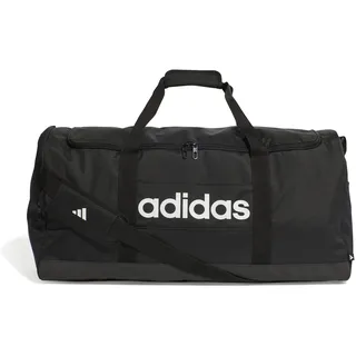 adidas Linear Duffelbag Black / Black / White L