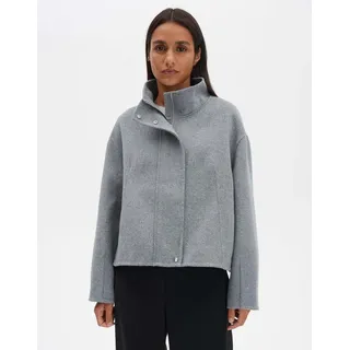 Someday Relaxed Fit Wolljacke mit Kaschmir-Anteil Modell VARAH PURE', Silber, 42