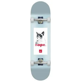 Über Skateboard Grumpy Cat, verschiedene Deckbreiten blau 8.25"