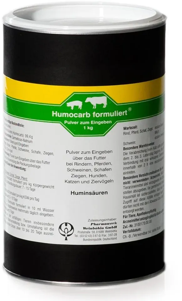 Humocarb Pulver formuliert veterinär
