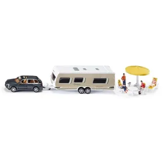 Siku 2542 - PKW mit Wohnwagen 1:55