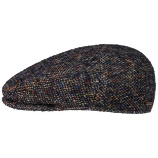 Stetson Flat Cap (1-St) Schirmmütze mit Schirm, Made in the EU blau 57 cm