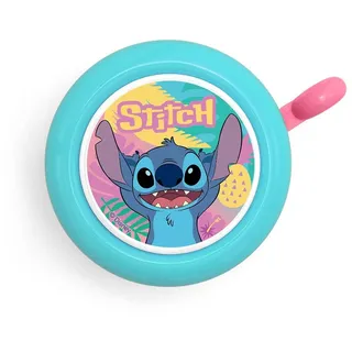 Seven Polska Fahrradklingel Disney "STITCH: smile Aloha" Bell, Ø 55mm, toller Sound grün