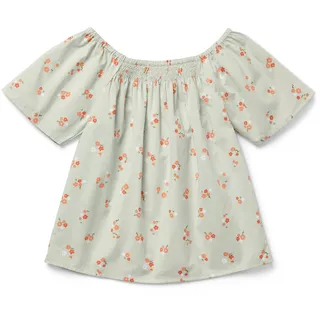 Tchibo - Kinder-Bluse - Mädchen - Gr. 170/176 - creme/geblümt