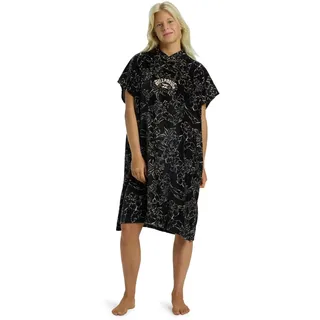 BILLABONG Hooded Towel Poncho 2025 Black Pebble - One Size