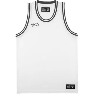 K1X Hardwood | Double X | Basketball Jersey, Farbe: Weiß, Kleidergröße: M