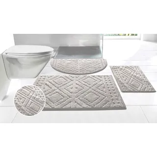 MY HOME Louvres Grau 150 x 80 cm