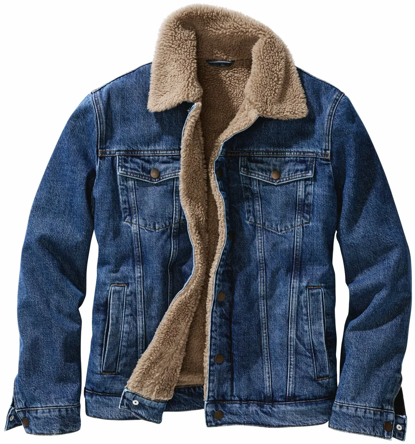Sherpa-Jeansjacke - 54