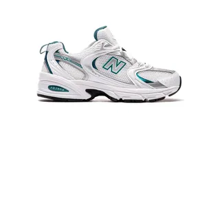 White/Silver Metallic/Vintage Teal 39,5