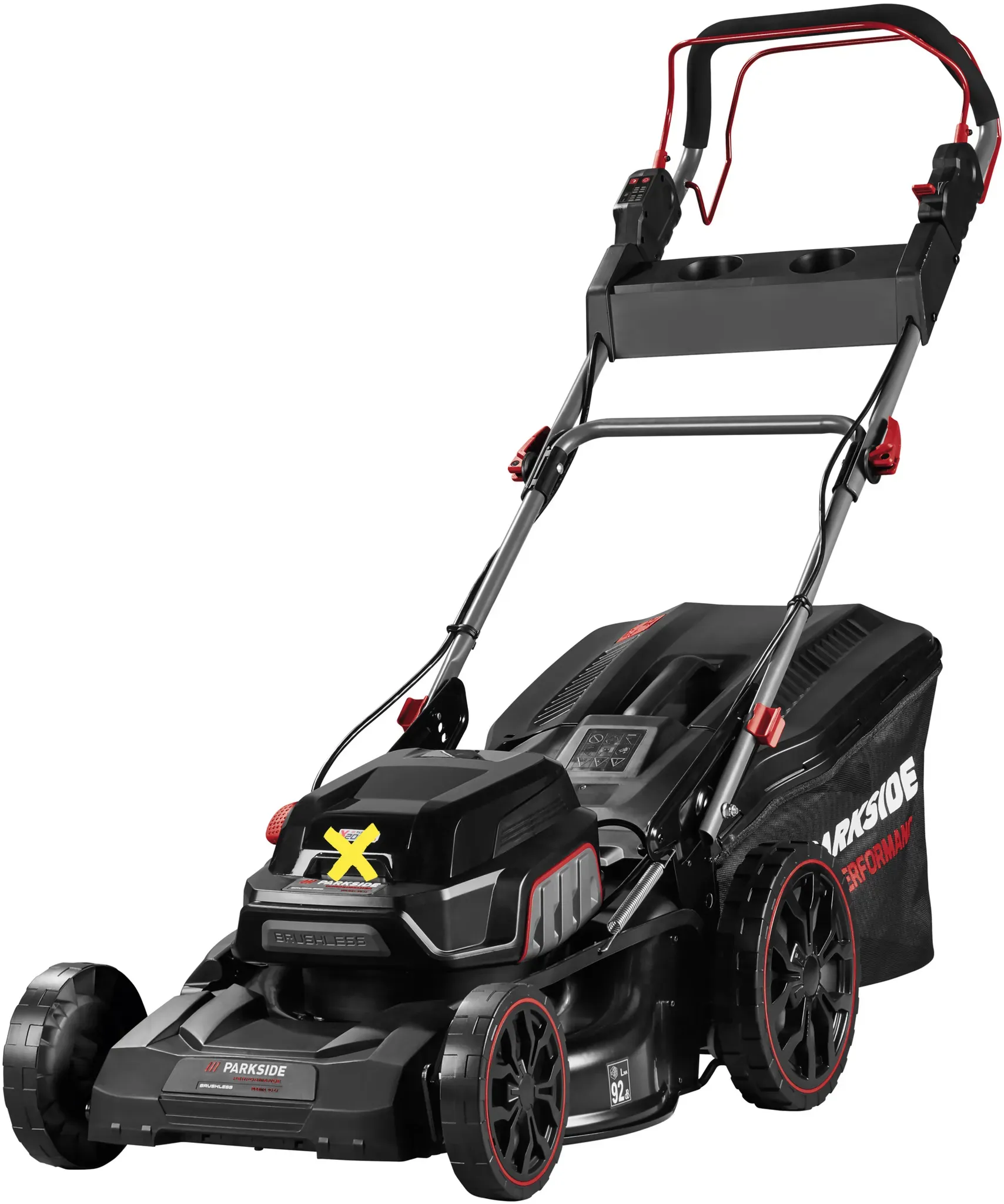 PARKSIDE PERFORMANCE® 40 V Akku-Rasenmäher »PPRMA 40-Li C3«, ohne Akkus und ohne Ladegerät