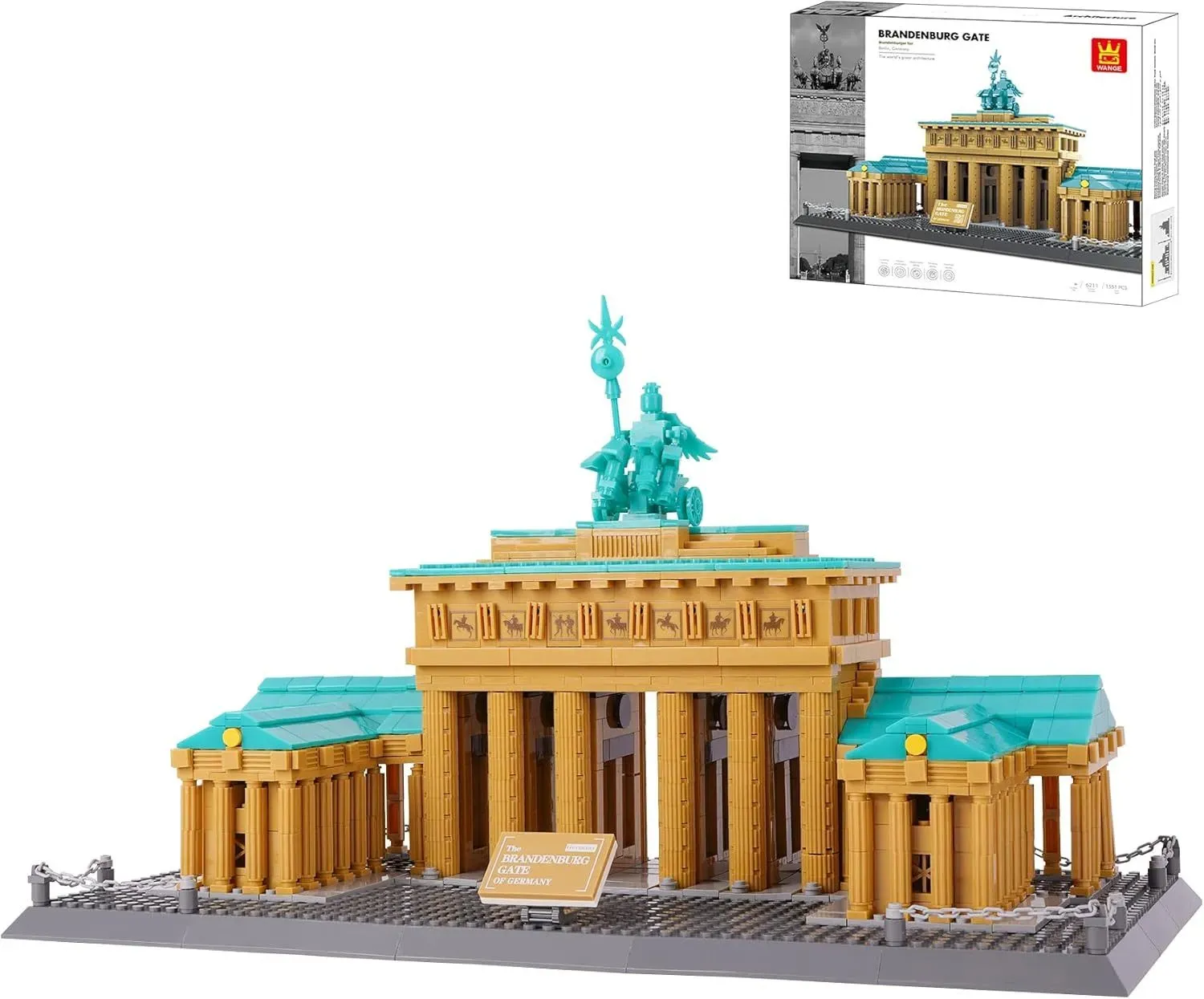Wange Brandenburger Tor - Wange 6211