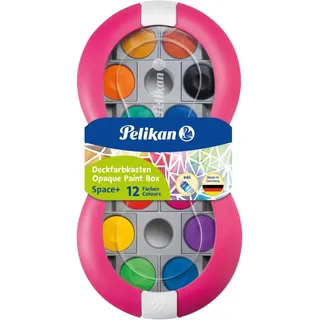 Pelikan  Farbkasten Space+ 12 St. magenta