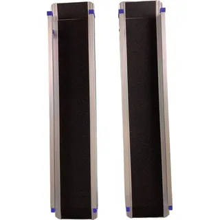 Orbisana Teleskop mobile Rollstuhlrampe ausziehbar bis 152 cm Rutschfest