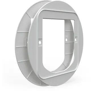 Sure Petcare Microchip Katzenklappe Montageadapter - Für SureFlap Cat Flap, DualScan und Connect Modelle - Weiß