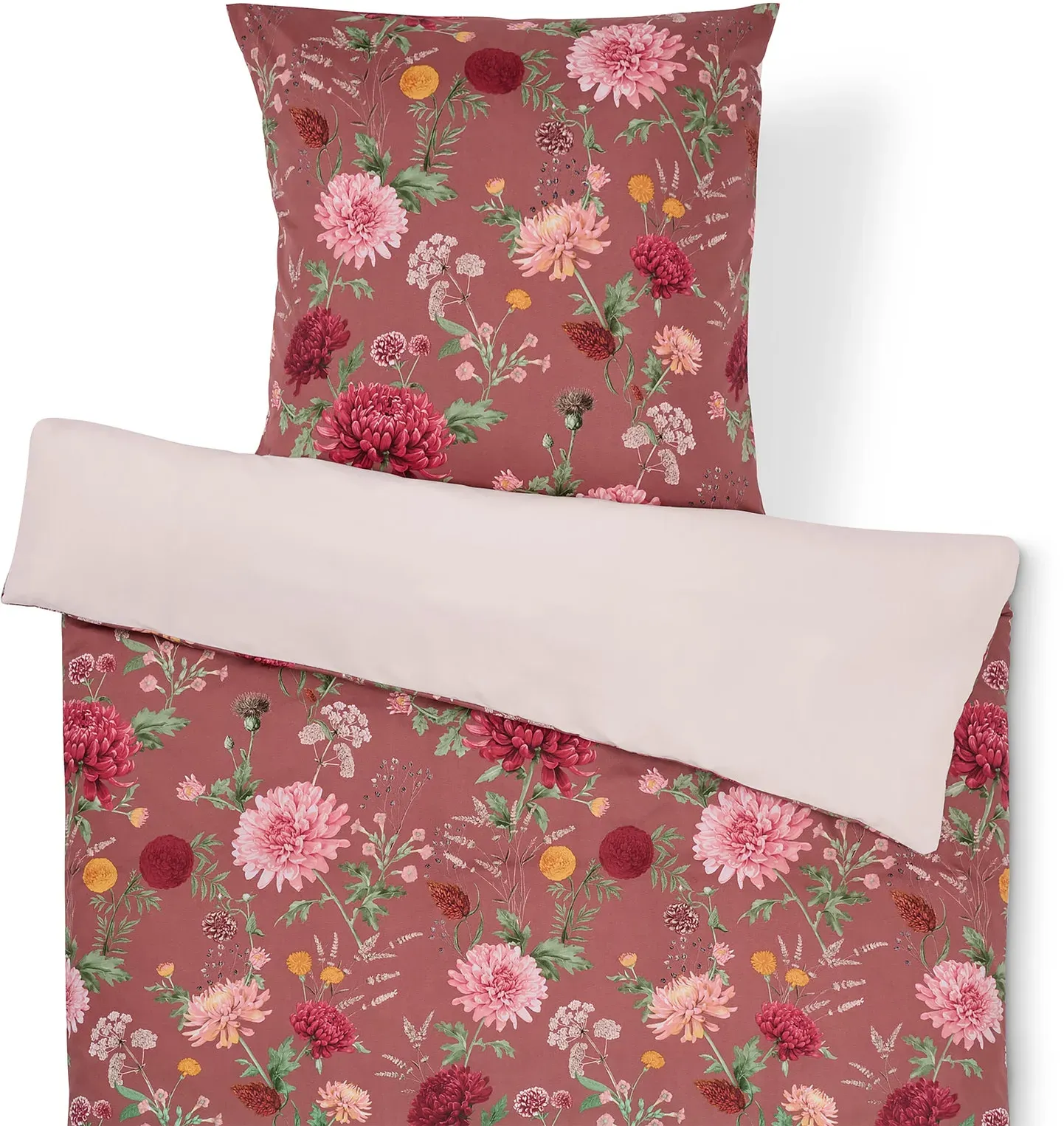 Tchibo - Microfaser-Bettwäsche - rosa