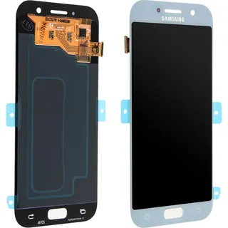 Samsung Original LCD Komplettset mit Touchscreen für Galaxy A5 2017 – Hellblau (Display), Mobilgerät Ersatzteile, Blau
