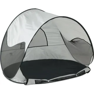 Luxus Pop Up Strandzelt - Silber grau NO SIZE
