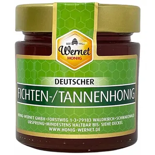 Deutscher Fichten / Tannenhonig 500gr von Honig Wernet aus Waldkirch im Schwarzwald - 500 g (1er Pack)