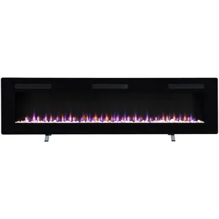Glen Dimplex Dimplex Elektrokamin Sierra 72"«, schwarz,mit Heizung, Fernbedienung, App, Optiflame® Flammeneffekt