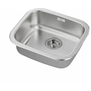 IKEA FYNDIG Einbauspüle, Edelstahl, 45x39x15cm (Ohne ATLANT Siphon-Set!)