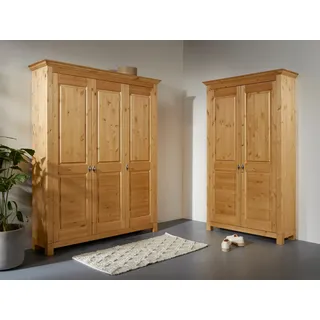 Home Affaire Schuhschrank »Rauna«, aus massiver Kiefer, viel Stauraum,