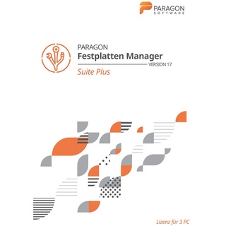 Paragon Festplatten-Manager 17 Suite (Plus) für 3-PCs