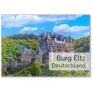 Die Burg Eltz in Der Eifel Ist Eine Der Wenigen Burgen in Europa, Die Noch Vollständig Erhalten Ist. Sie Zählt Auch Zu Den Beliebtesten Reisezielen in Deutschland, Kühlschrankmagnet