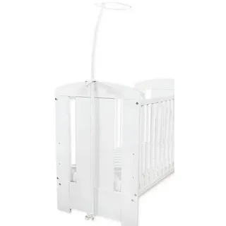 Baby Fancyroom Betthimmel Himmelstange Babybett, Baldachin Halterung, Kinderbett, universal (qualitativ, 3-tlg. Fixmaß), passend zu allen standart Betthimmeln sowie von Baby Fancyroom