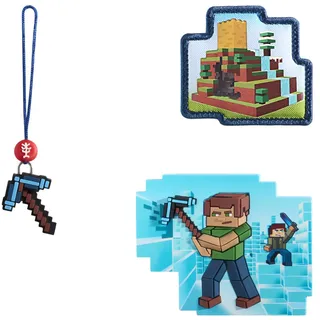 Step By Step Magic Mags „Gamer Dan“, 3-teilig, 2 Magnet-Applikationen und 1 Anhänger, Spiel-Design, passend zum Schulranzen oder Vorschulrucksack