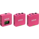 RODE Wireless GO Gen 3 Mikrofon, pink, digitales 2-Kanal-Drahtlos-Mikrofonsystem