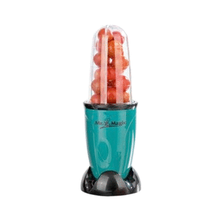 18-tlg. Standmixer schwarz/smaragdgrün