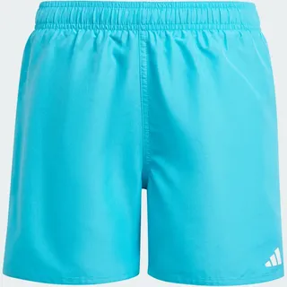 Adidas Kids Badeshorts weiß|blau 110-116cm 5-6J