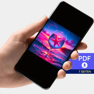 Digitale Bildmappe - Seesternzauber